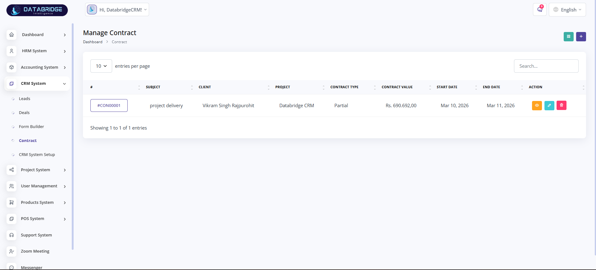 CRM System Image